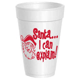 Sassy Cups | Santa...I Can Explain - 10 pack