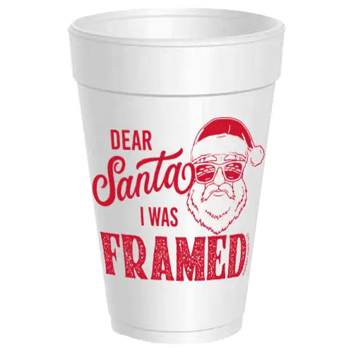 Christmas Styrofoam Cups | Various