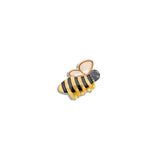 Solar Eclipse | Hand-painted Mini Claw Hair Clip - Bee