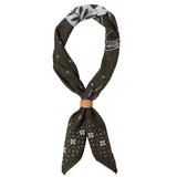Jenni Earle | Leather Bandana Slide - Cigar Band - Scarf Ring