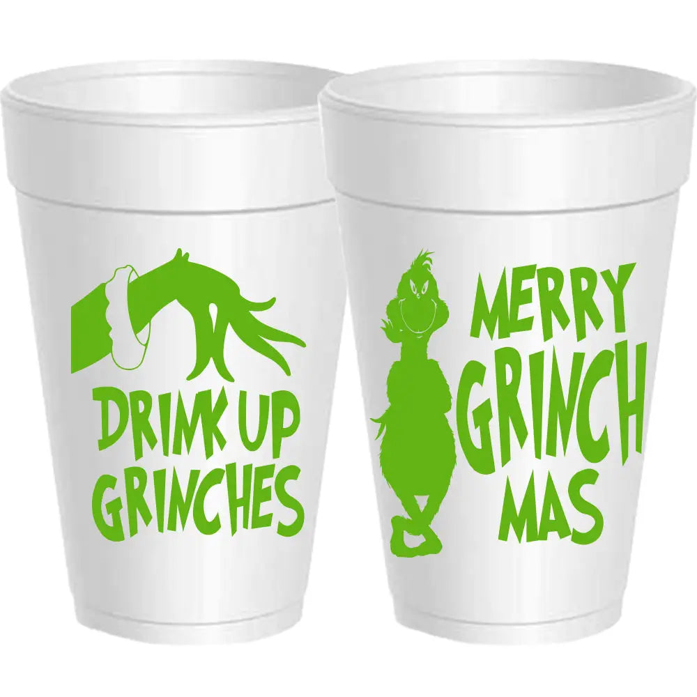 Christmas Styrofoam Cups | Various