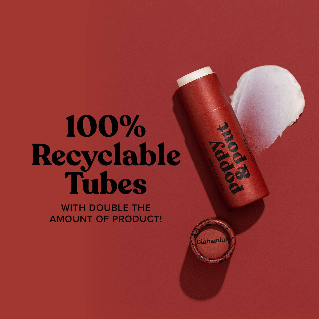 Poppy & Pout Lip Balm | Cinnamint