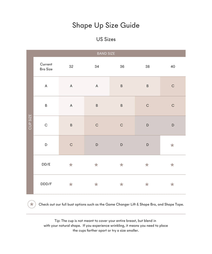 Shape Up | Reusable Adhesive Silicone Bra