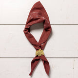 Jenni Earle | Heritage cotton bandana - “Blaze A Trail”