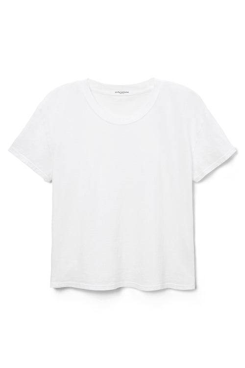 Perfect White Tee | Harley Boxy Crew Tee - White