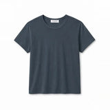 Perfect White Tee | Harley Cotton Boxy Crew - Turbulence