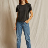 Perfect White Tee | Harley Boxy Crew Tee - Vintage Black