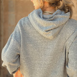 Sunny Somewhere Grey Hot Dog Graphic Sweatshirt from Shop Estilo.