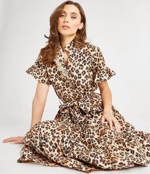 Mille | Victoria Dress - Cheetah