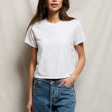 Perfect White Tee | Springsteen Ringspun Cotton Tee - White