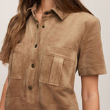 Z Supply | Leone Suede Mini Dress - Sand