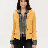 Six-Fifty | Mixed Media Denim Jacket - Clarissa