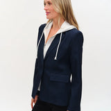 SixFifty | Drew Blazer with Sweatshirt Insert - Navy & Heather Grey