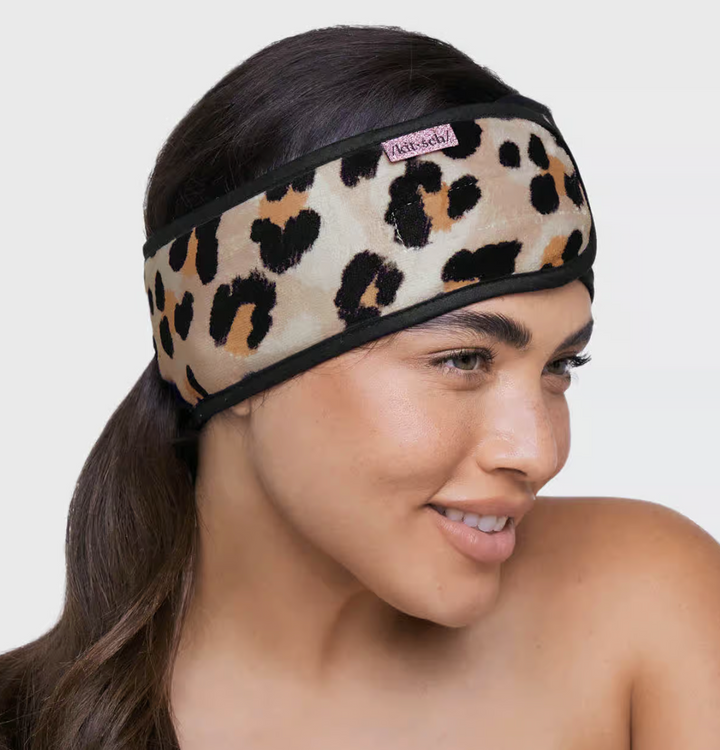 Kitsch Microfiber Spa Headband | Leopard